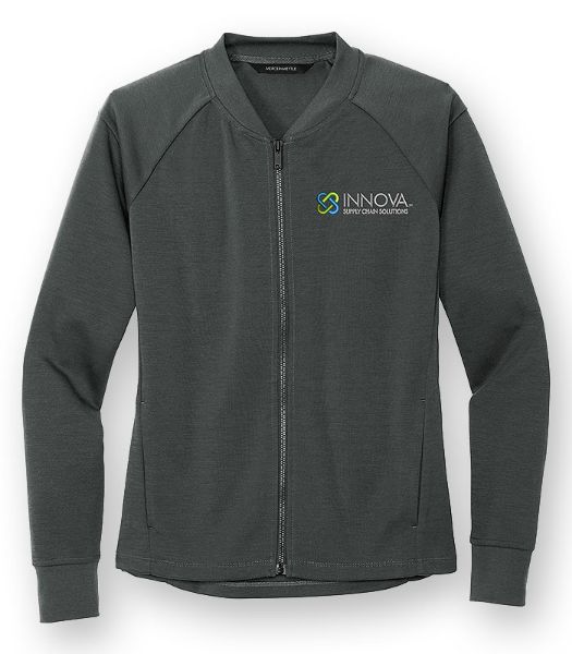 Picture of MM3001 - Ladies Double-Knit Bomber